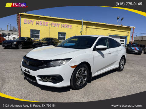 2019 Honda Civic for sale at Escar Auto in El Paso TX