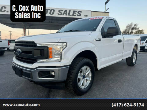 2018 Ford F-150 for sale at C. Cox Auto Sales Inc in Joplin MO