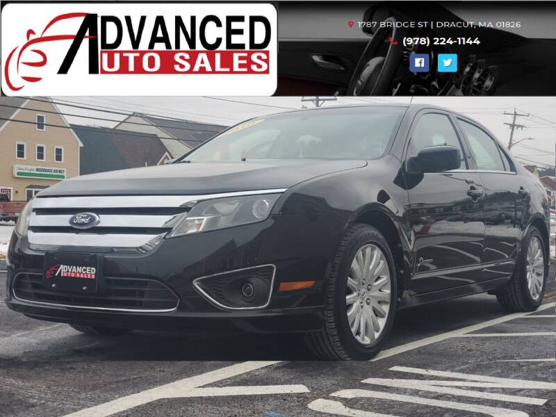 2010 Ford Fusion Hybrid for sale at Advanced Auto Sales in Dracut MA
