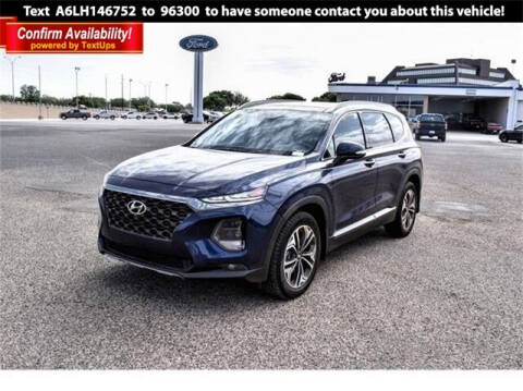 2020 Hyundai Santa Fe for sale at POLLARD PRE-OWNED in Lubbock TX