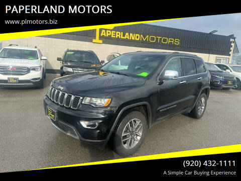 2021 Jeep Grand Cherokee for sale at PAPERLAND MOTORS in Green Bay WI