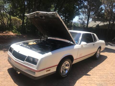 1987 Chevrolet Monte Carlo for sale at Norcal Classic Cars in Auburn CA