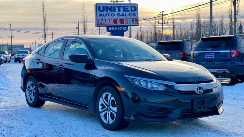 2016 Honda Civic for sale at United Auto Sales in Anchorage AK