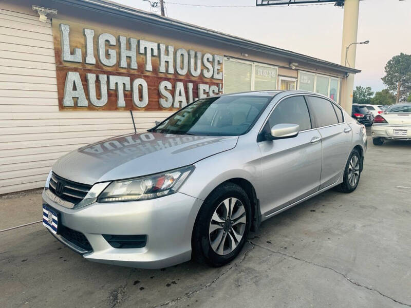 2013 Honda Accord for sale at Lighthouse Auto Sales LLC in Grand Junction CO