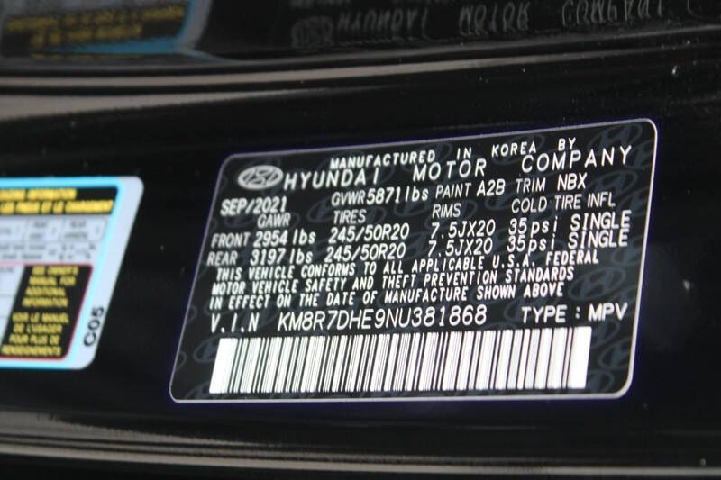 2022 Hyundai Palisade Calligraphy