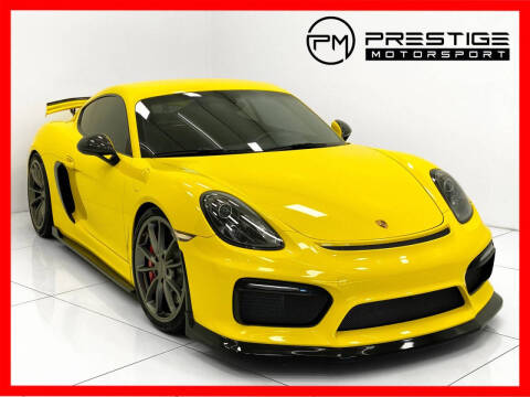 2016 Porsche Cayman GT4