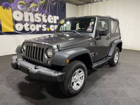 2018 Jeep Wrangler JK for sale at Monster Motors in Michigan Center MI