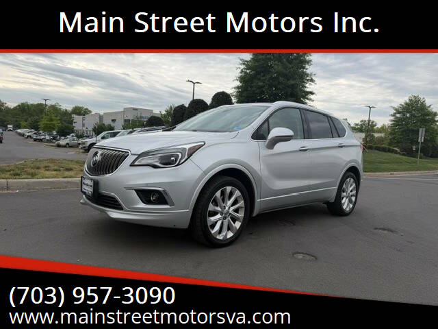 Silver 2016 Buick Envision Premium II AWD Premium II 4dr Crossover 2
