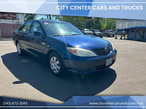 2003 Toyota Camry for sale at City Center Cars and Trucks in Roseburg OR