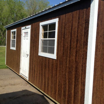 2022 Premier 12x24 garage for sale at Triple R Sales in Lake City MN