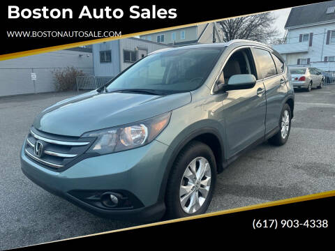 2012 Honda CR-V for sale at Boston Auto Sales in Brighton MA