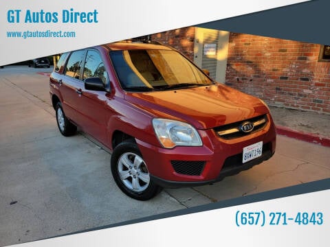 2009 Kia Sportage for sale at GT Autos Direct in Garden Grove CA