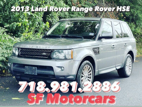 2013 Land Rover Range Rover Sport for sale at SF Motorcars in Staten Island NY