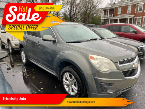 2012 Chevrolet Equinox for sale at Friendship Auto in Highspire PA