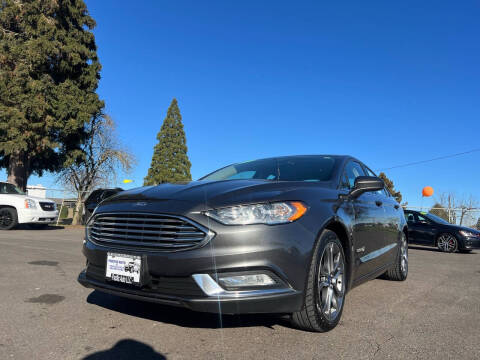 2017 Ford Fusion Hybrid for sale at Pacific Auto LLC in Woodburn OR