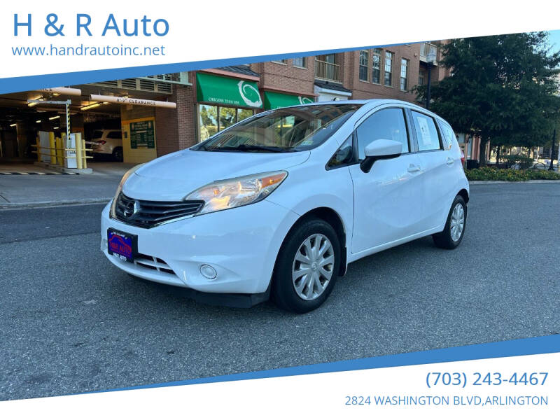 2015 Nissan Versa Note for sale at H & R Auto in Arlington VA