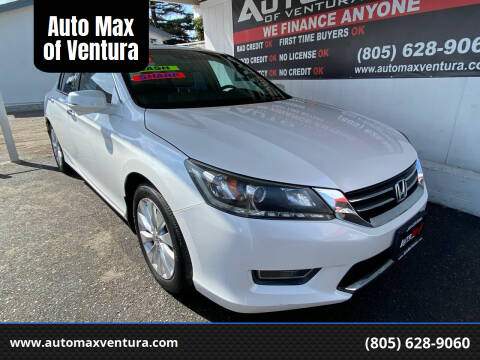 2013 Honda Accord for sale at Auto Max of Ventura in Ventura CA