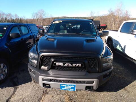 2016 RAM 1500 for sale at Ripley & Fletcher Pre-Owned Sales & Service in Farmington ME