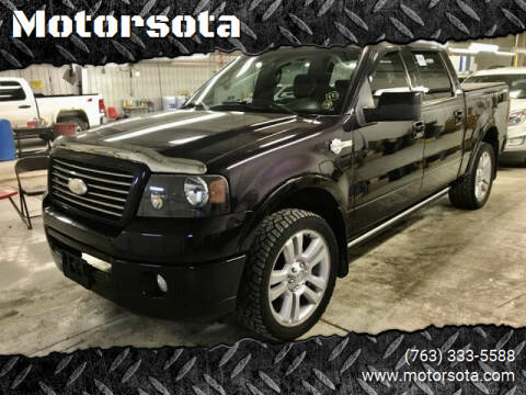 2007 Ford F-150 for sale at Motorsota in Becker MN