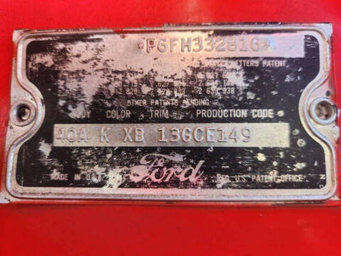 1956 Ford Thunderbird