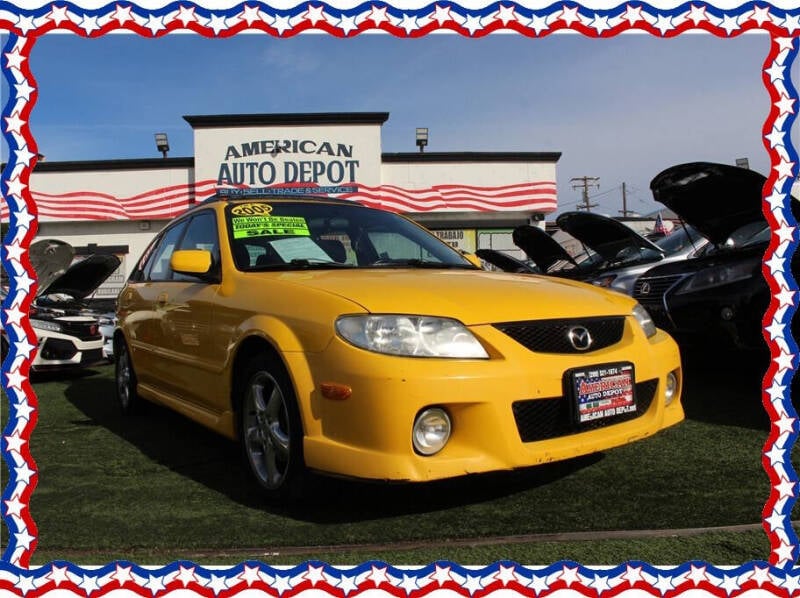 2002 Mazda Protege5 for sale at American Auto Depot in Modesto CA