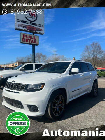 2018 Jeep Grand Cherokee for sale at Automania in Dearborn Heights MI