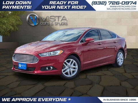 2016 Ford Fusion for sale at Vista Cars and Trucks in Houston TX