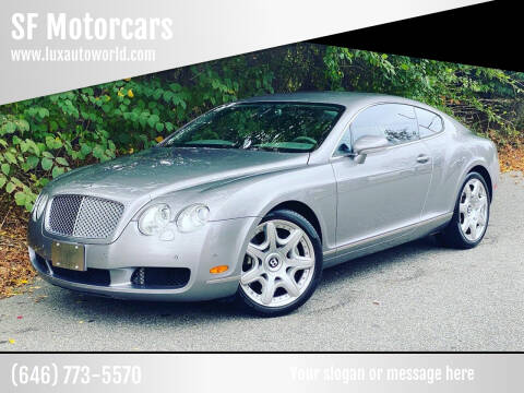 2005 Bentley Continental for sale at SF Motorcars in Staten Island NY