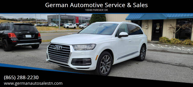 2017 Audi Q7 for sale at German Automotive Service & Sales in Knoxville, TN