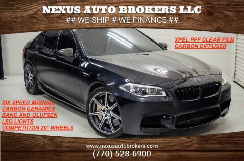 2013 BMW M5 for sale at Nexus Auto Brokers LLC in Marietta GA