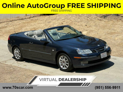 2004 Saab 9-3 for sale at Online AutoGroup FREE SHIPPING in Riverside CA