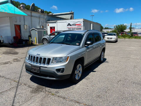 2011 Jeep Compass for sale at AutoPro Virginia LLC in Virginia Beach VA