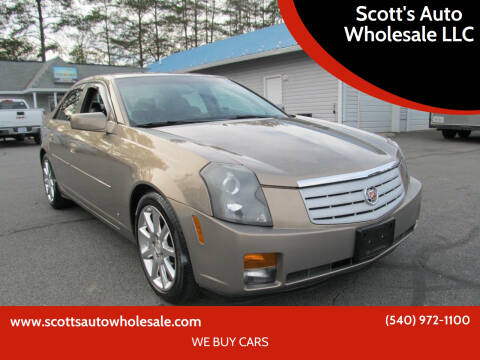 2007 Cadillac CTS for sale at Scott's Auto Wholesale LLC in Locust Grove VA