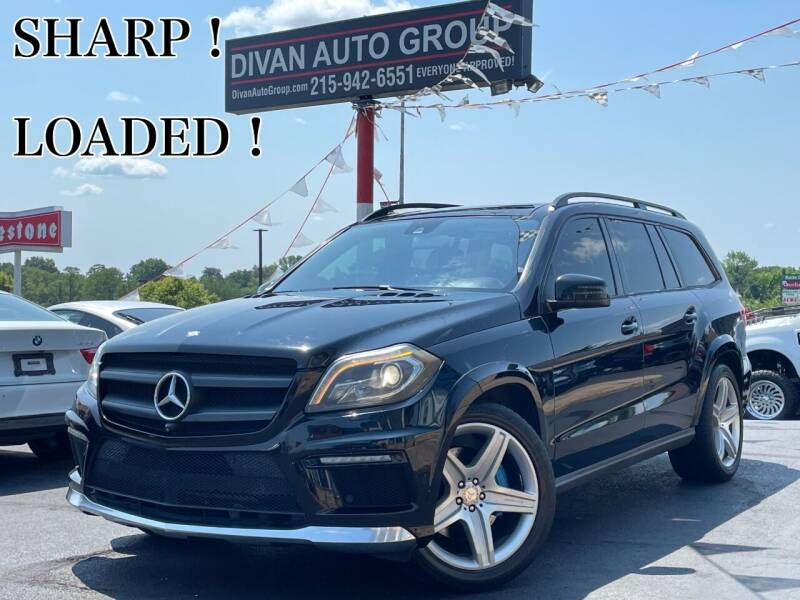 2015 Mercedes-Benz GL-Class for sale at Divan Auto Group in Feasterville Trevose PA