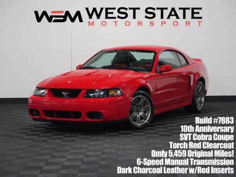 2003 Ford Mustang SVT Cobra for sale at WEST STATE MOTORSPORT in Federal Way WA