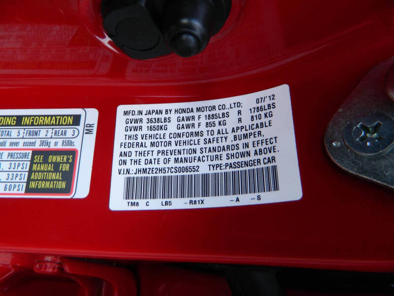 2012 Honda Insight LX