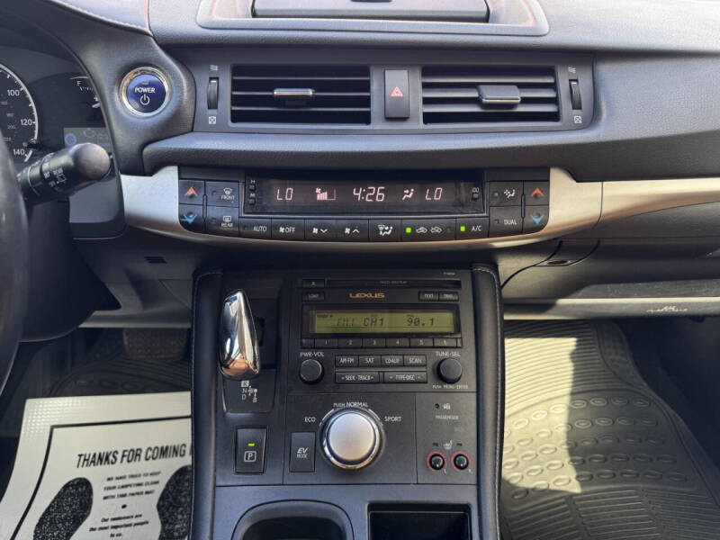 2012 Lexus CT 200h