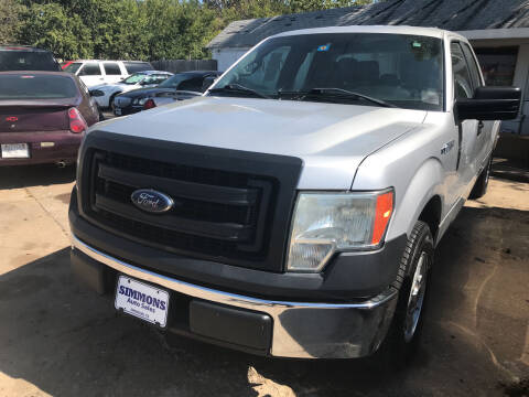 2014 Ford F-150 for sale at Simmons Auto Sales in Denison TX