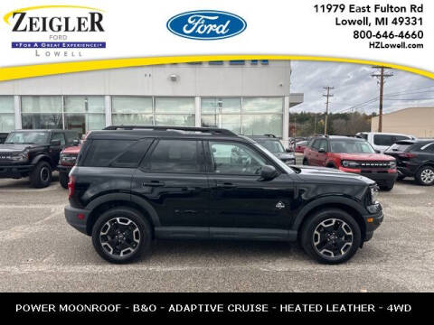 2022 Ford Bronco Sport for sale at Zeigler Ford of Plainwell in Plainwell MI