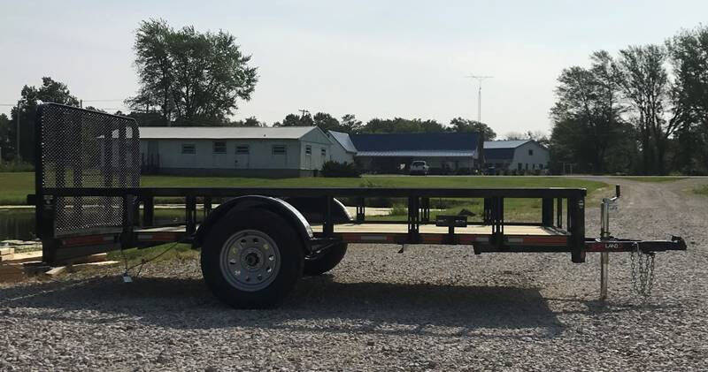 2019 Heartland 12' Non tilt Dovetail Utility for sale at Gaither Powersports & Trailer Sales in Linton IN
