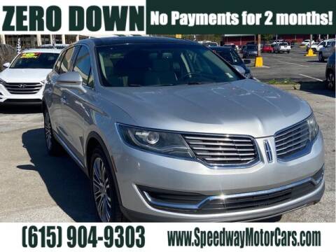 2017 Lincoln MKX for sale at Speedway Motors in Murfreesboro TN