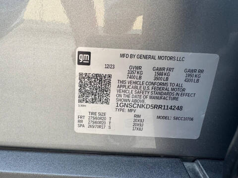 2024 Chevrolet Tahoe LT