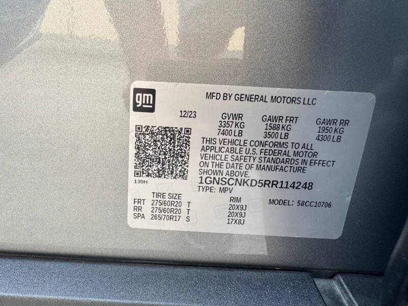 2024 Chevrolet Tahoe LT