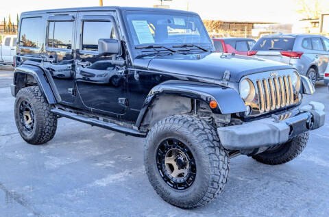 2014 Jeep Wrangler Unlimited for sale at Isaac's Motors in El Paso TX