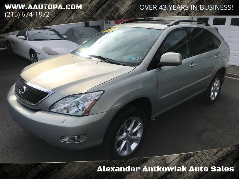 2008 Lexus RX 350 for sale at Alexander Antkowiak Auto Sales Inc. in Hatboro PA