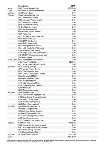 2026 MINI Convertible Cooper S