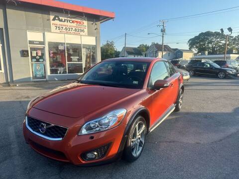 2013 Volvo C30 for sale at AutoPro Virginia LLC in Virginia Beach VA