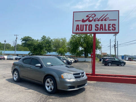 2013 Dodge Avenger for sale at Belle Auto Sales in Elkhart IN