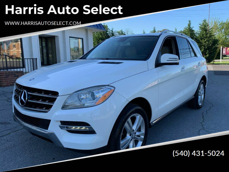 2014 Mercedes-Benz M-Class for sale at Harris Auto Select in Winchester VA