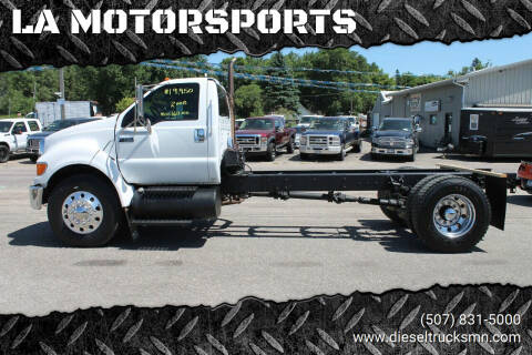 2008 Ford F-750 Super Duty for sale at L.A. MOTORSPORTS in Windom MN